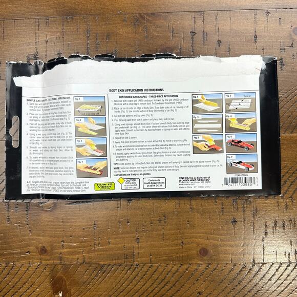 PineCar Body Skin Custom Transfers P3985 Pink Camo. 3979 Body Skin Custom Gator - Picture 5 of 8